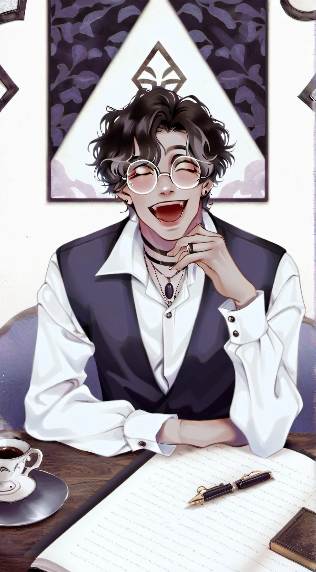 ai character: King (Victor) background