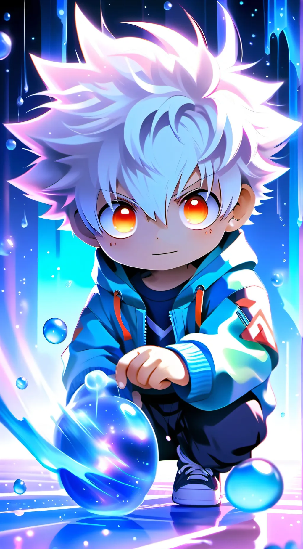ai character: luca background