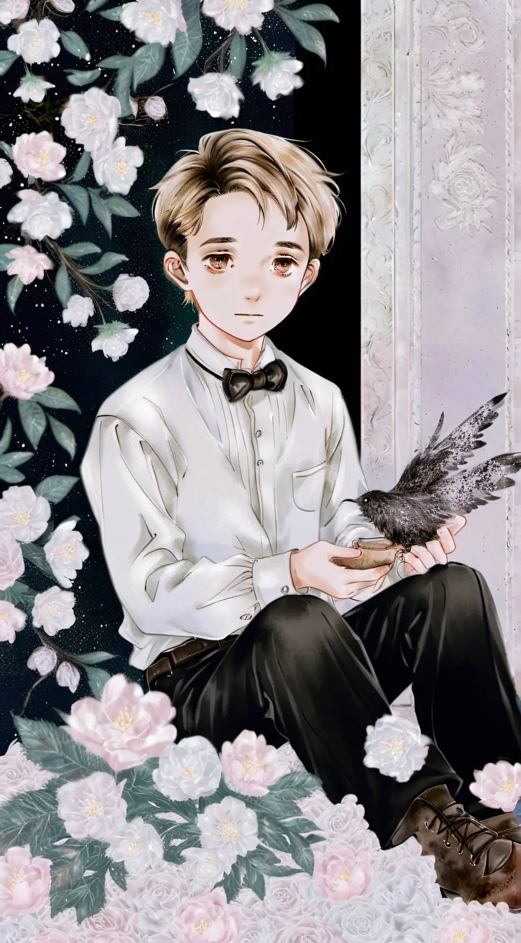 ai character: Klaus background