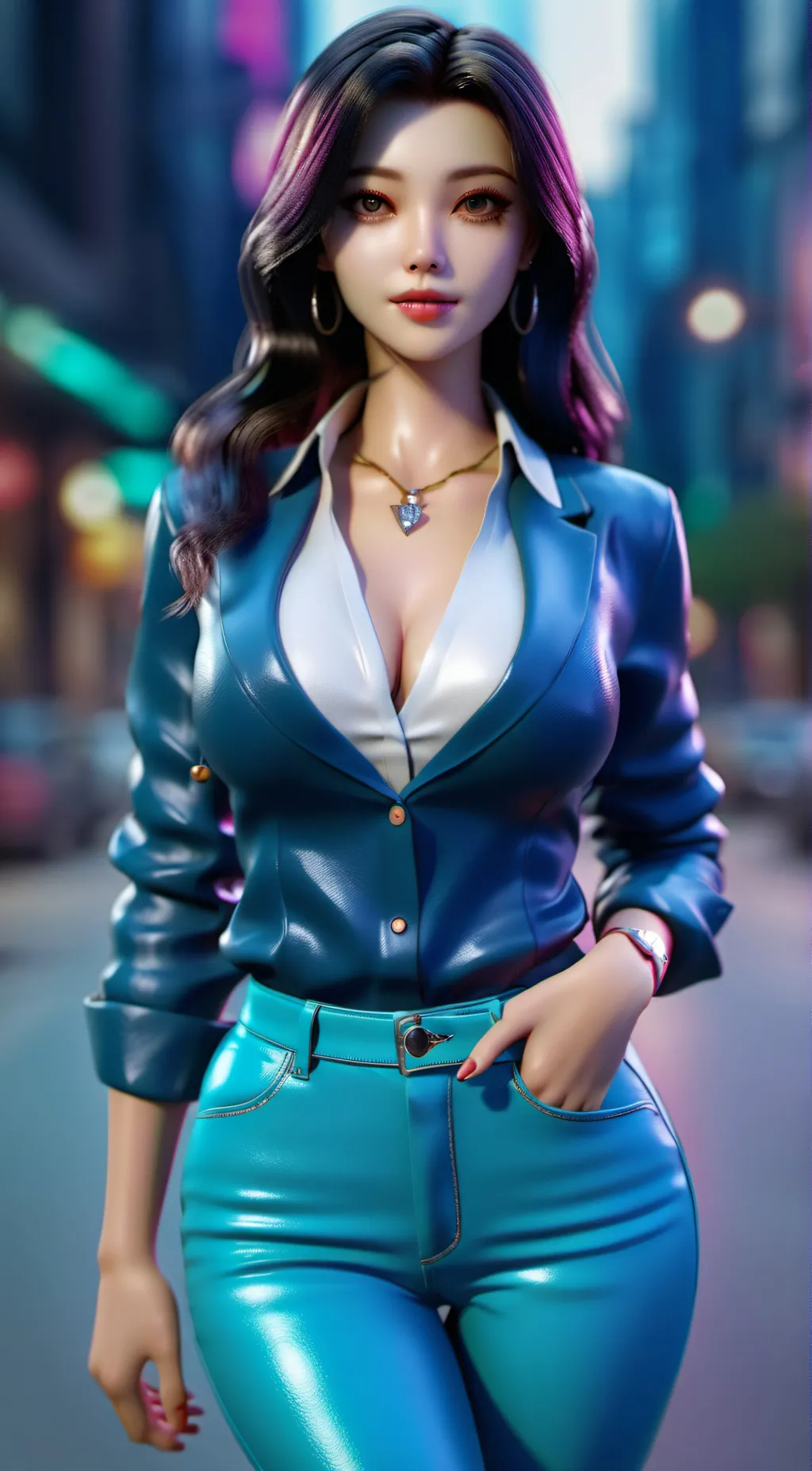 ai character: Melissa  background