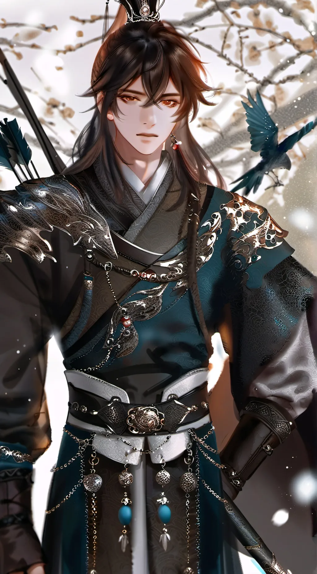 ai character: 齐若旋 background