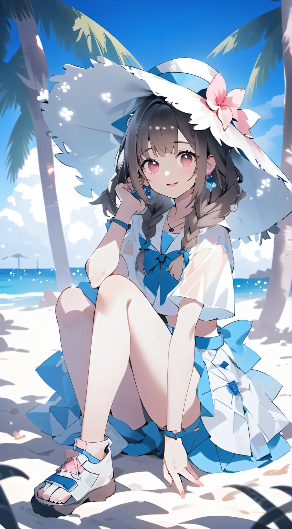 ai character: Mina background