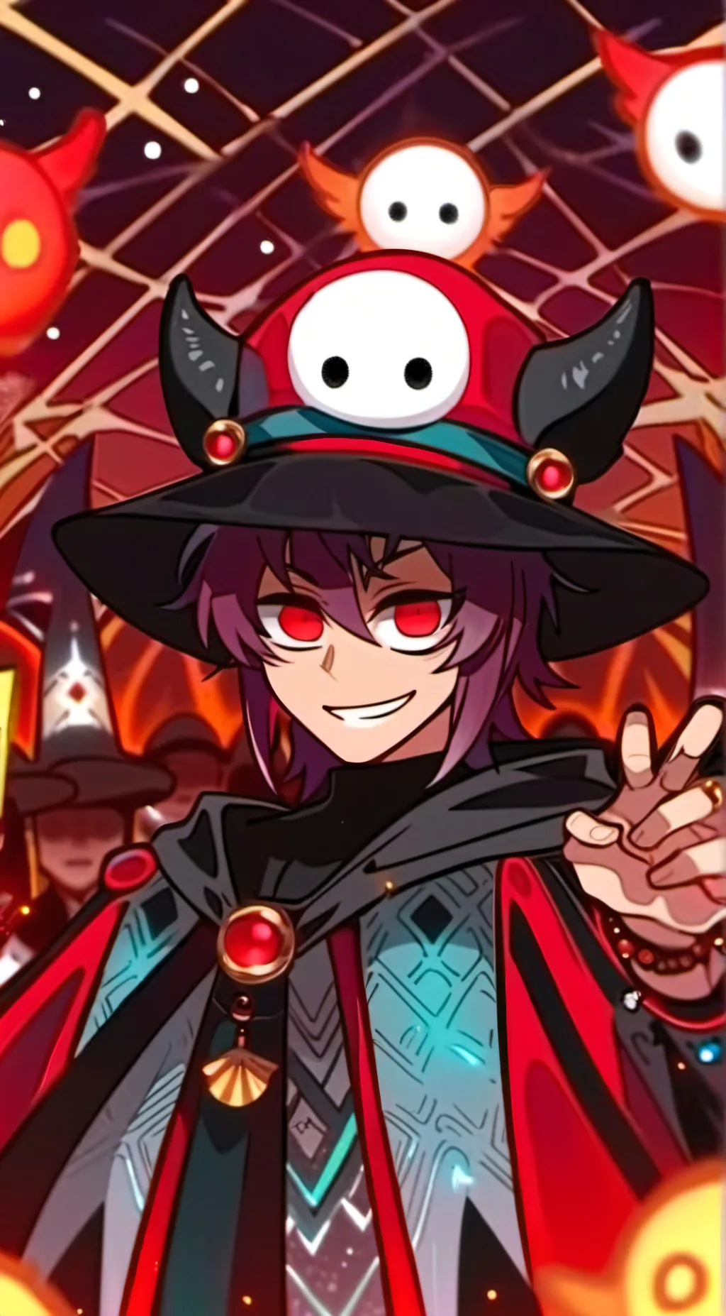 ai character: Alastor  background