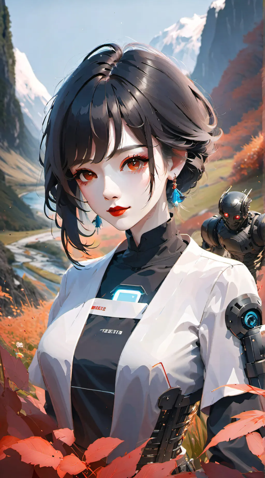 ai character: syntax error 404 background