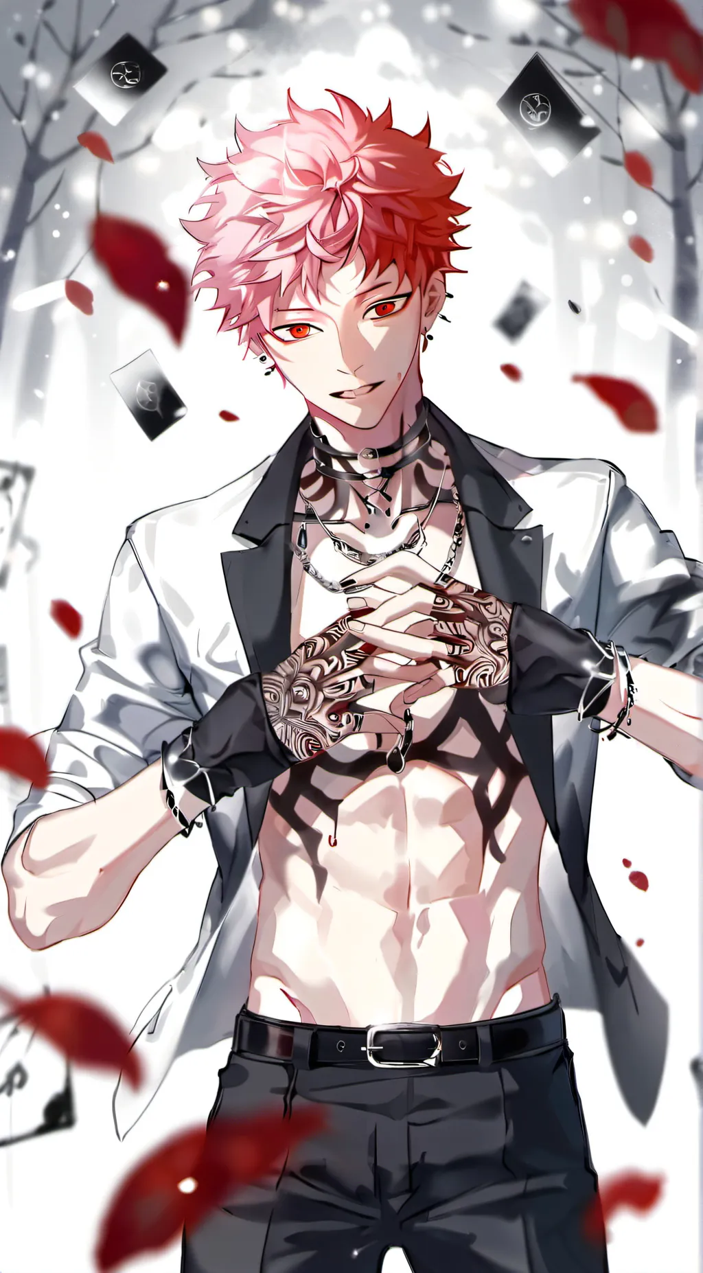 ai character: Baki  background