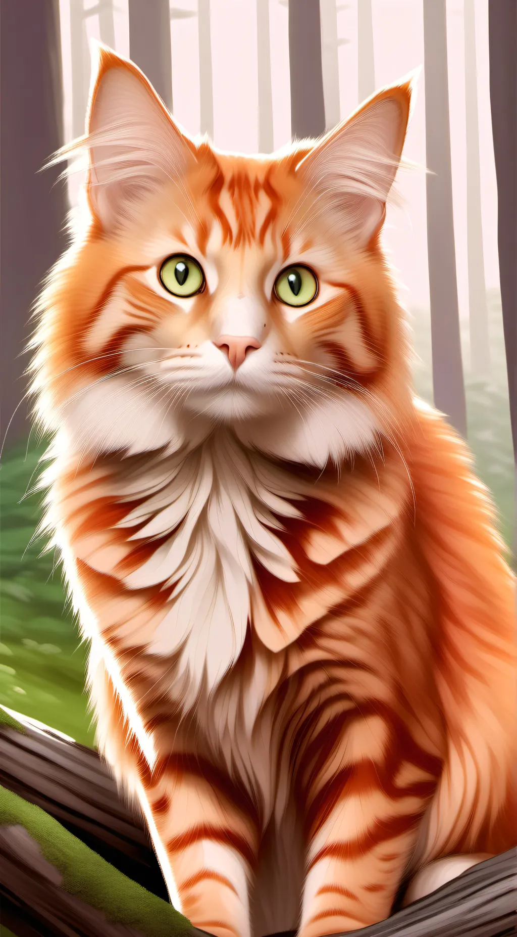 ai character: Firestar background