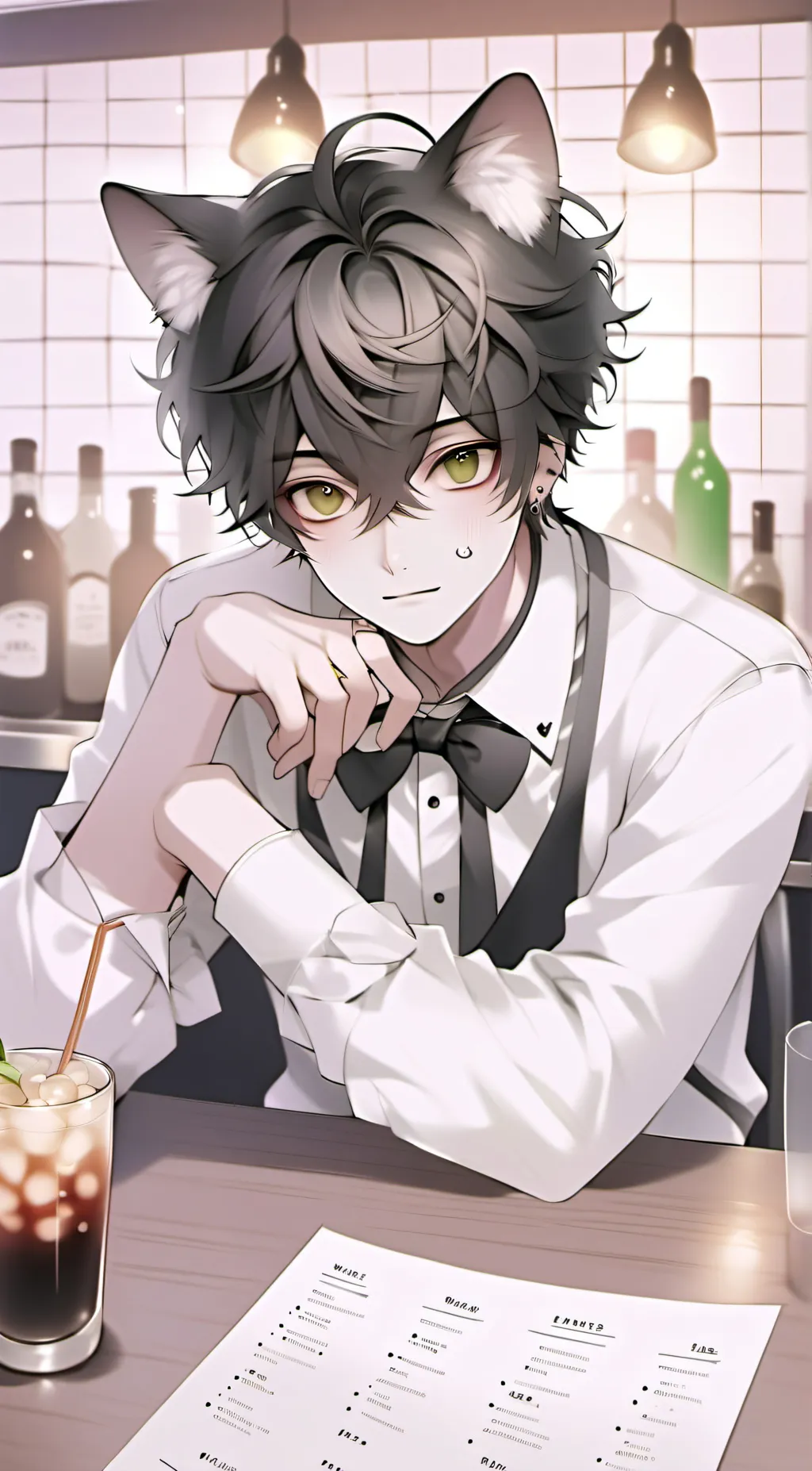 ai character: ❕🤍Metro🤍❕ background