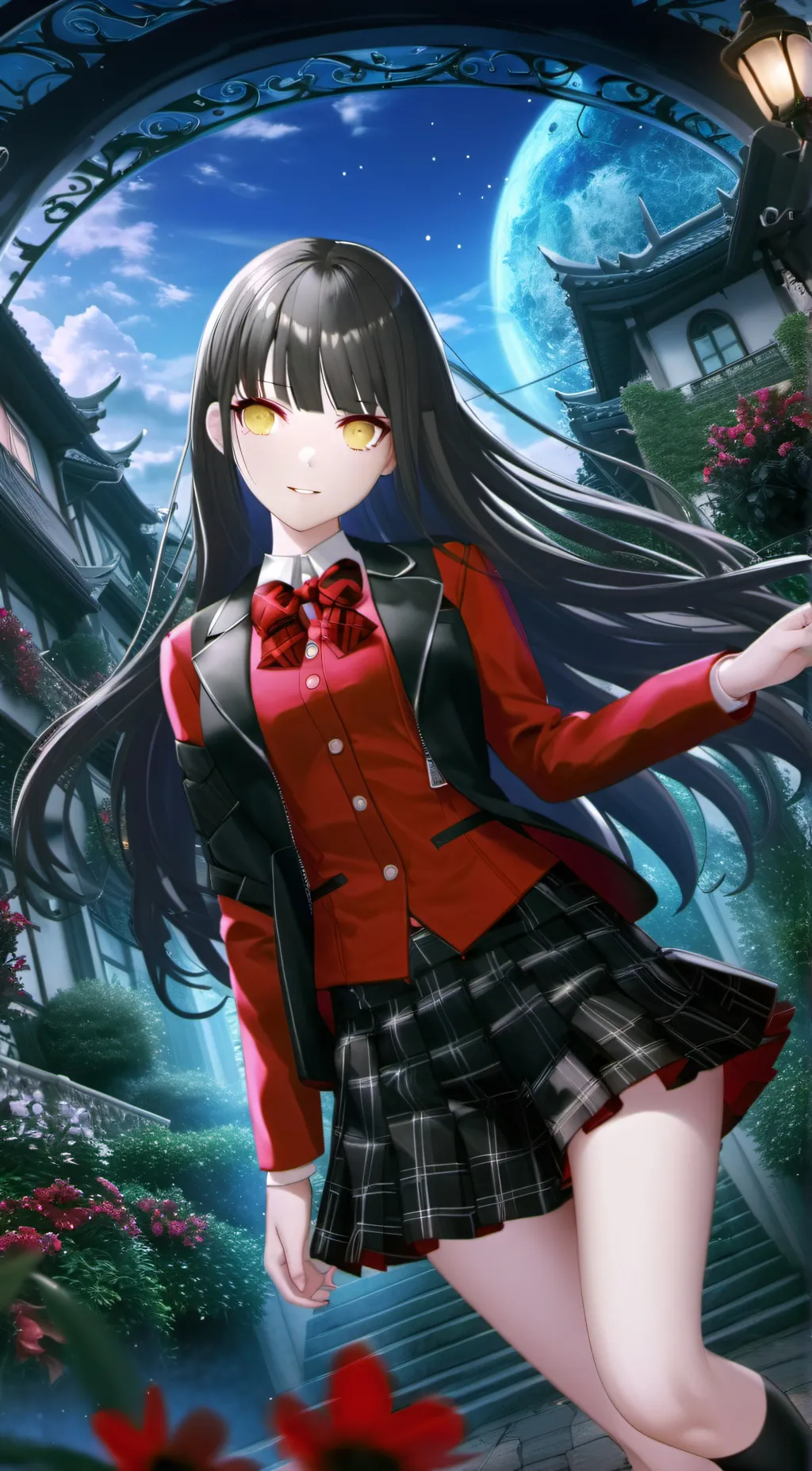 ai character: Nyx  background