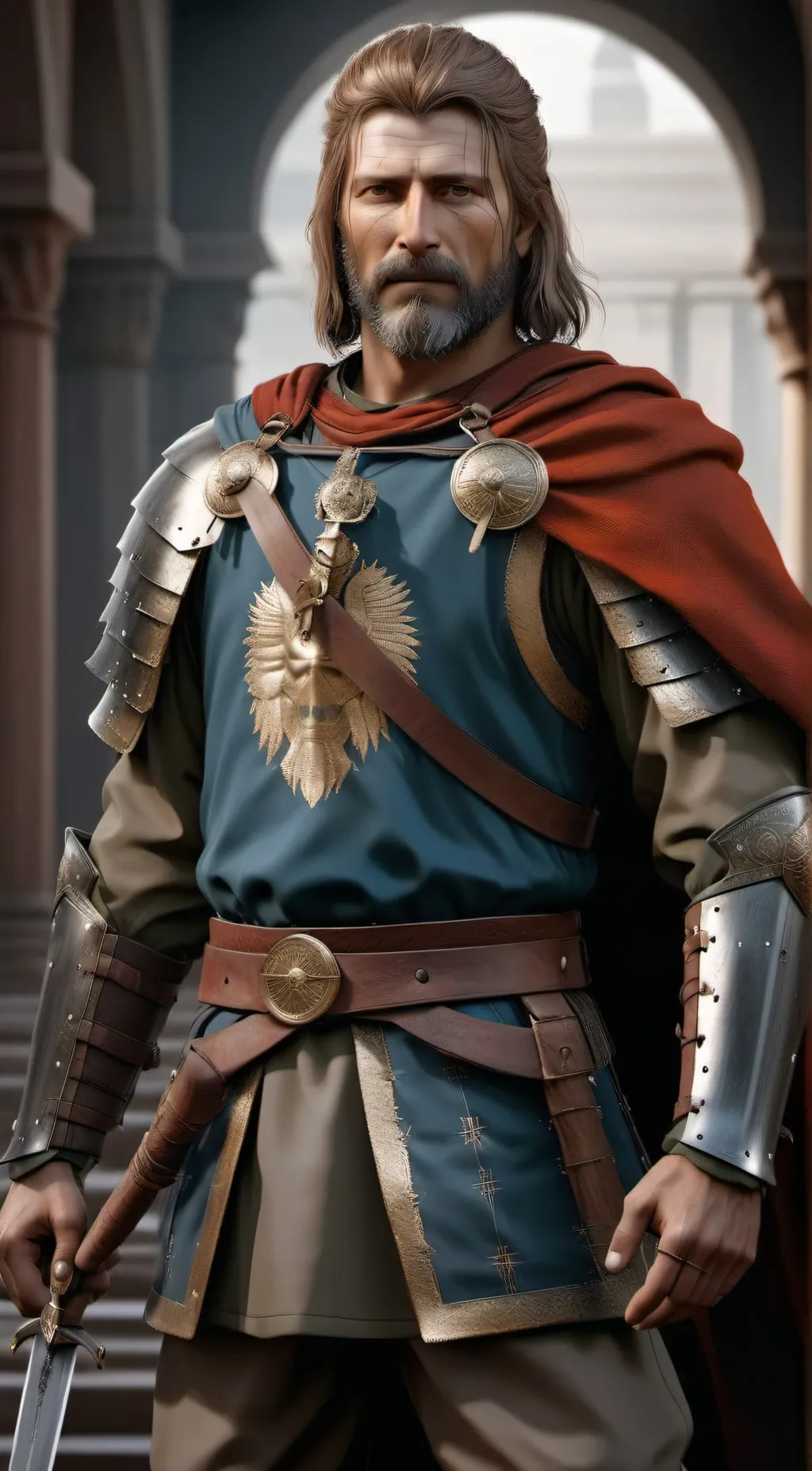 ai character: Halvar  background