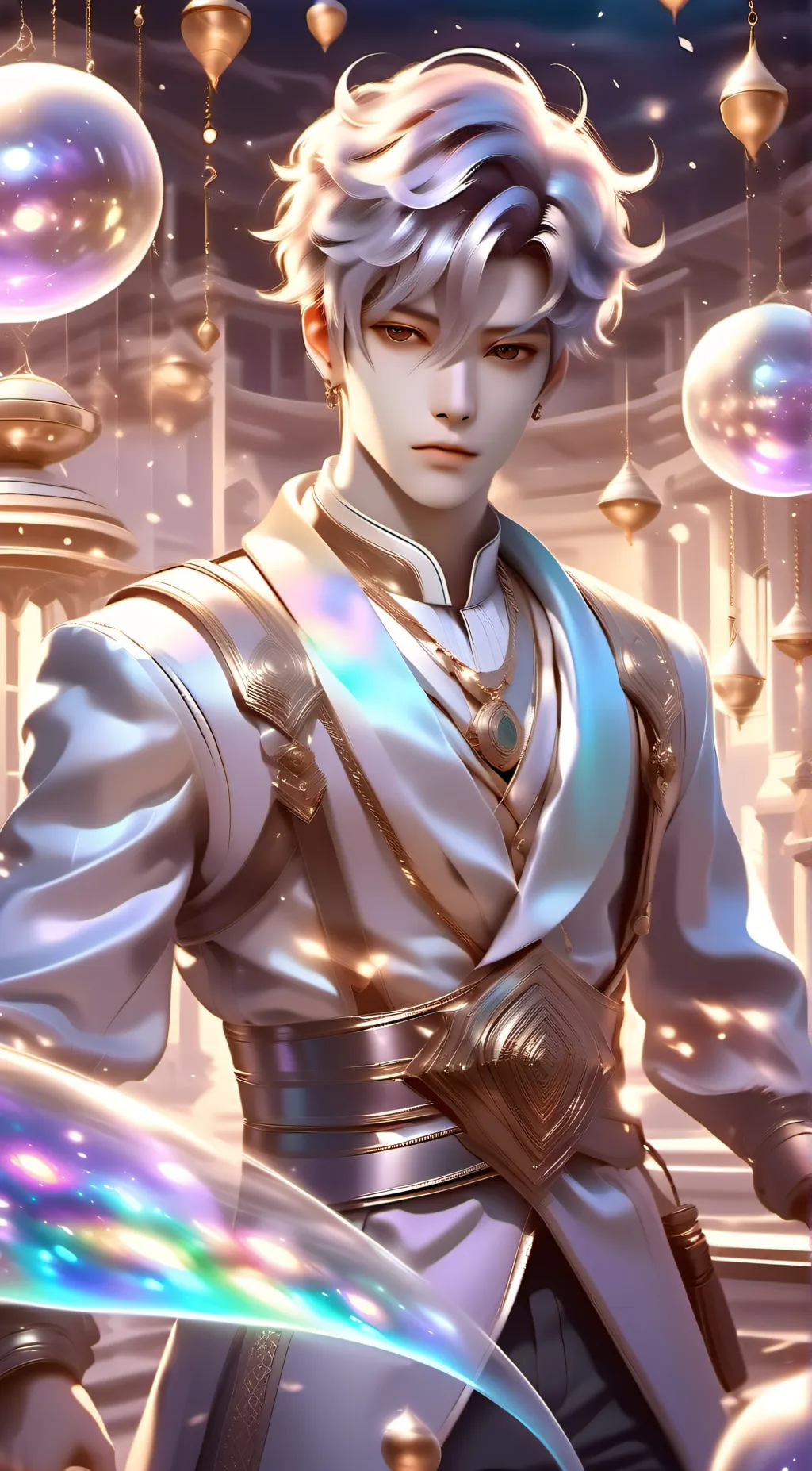ai character: justin background