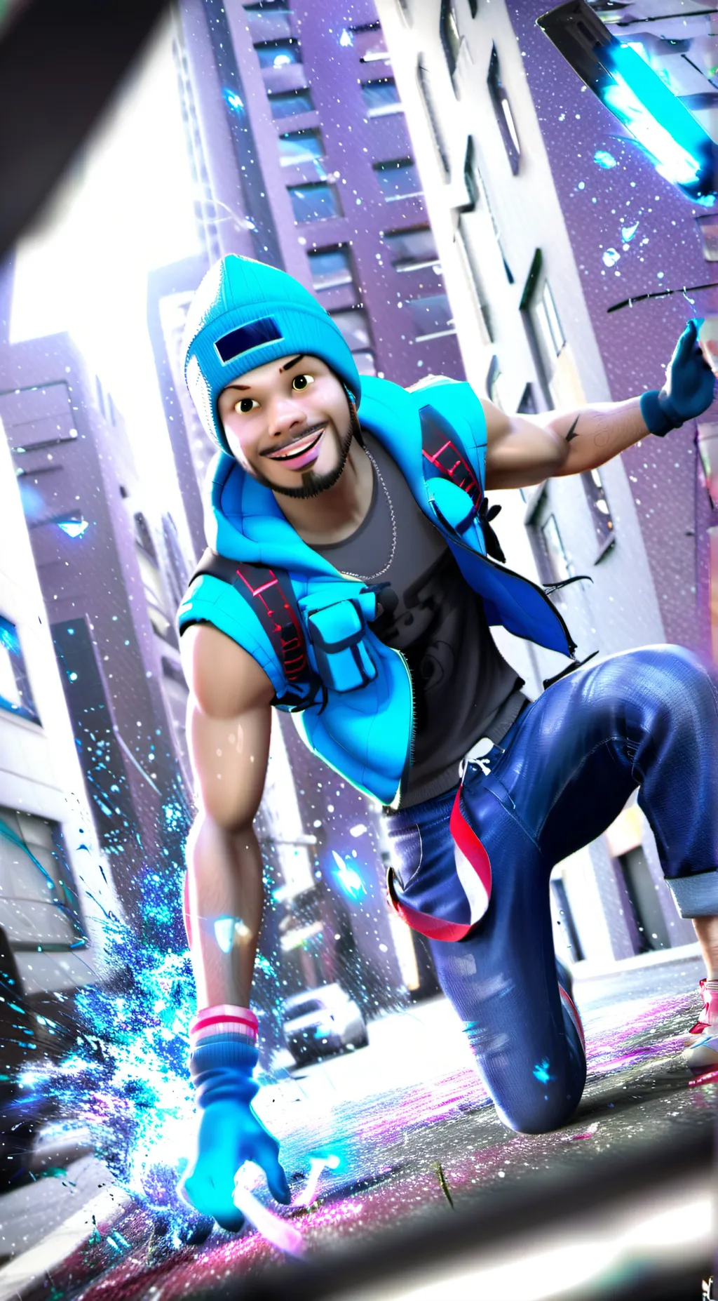 ai character: numpty  background