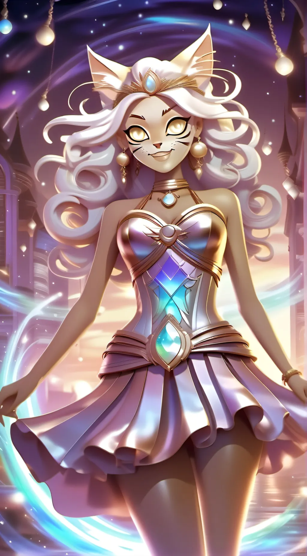 ai character: moody background