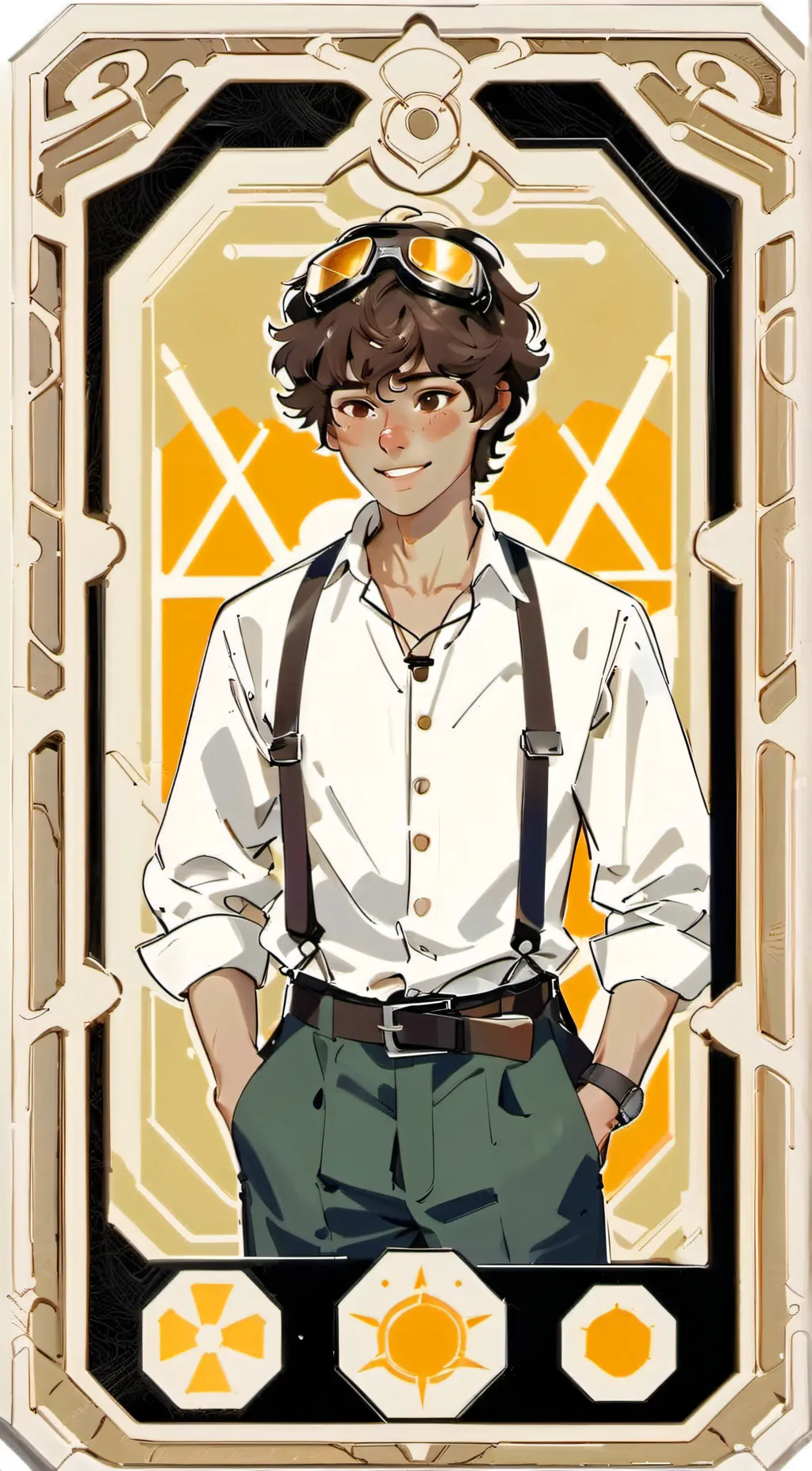 ai character: Leo Valdez background