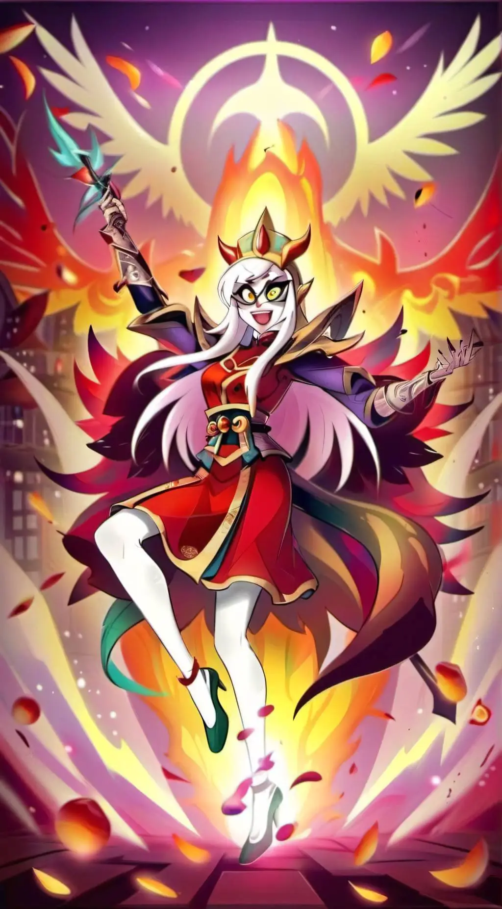 ai character: Hh background