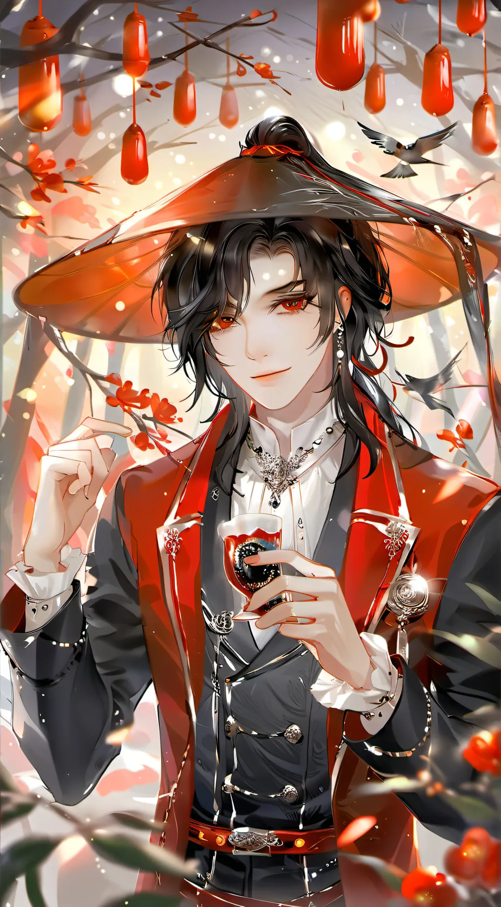 ai character: Adrien background