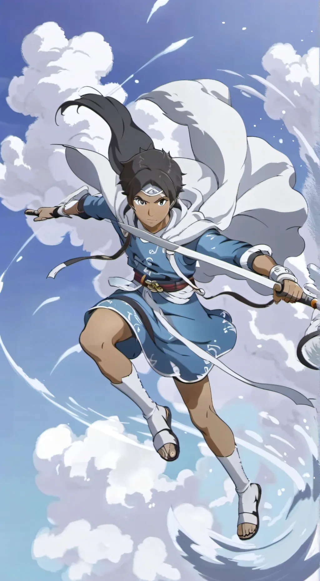 ai character: MHA X Avatar  background