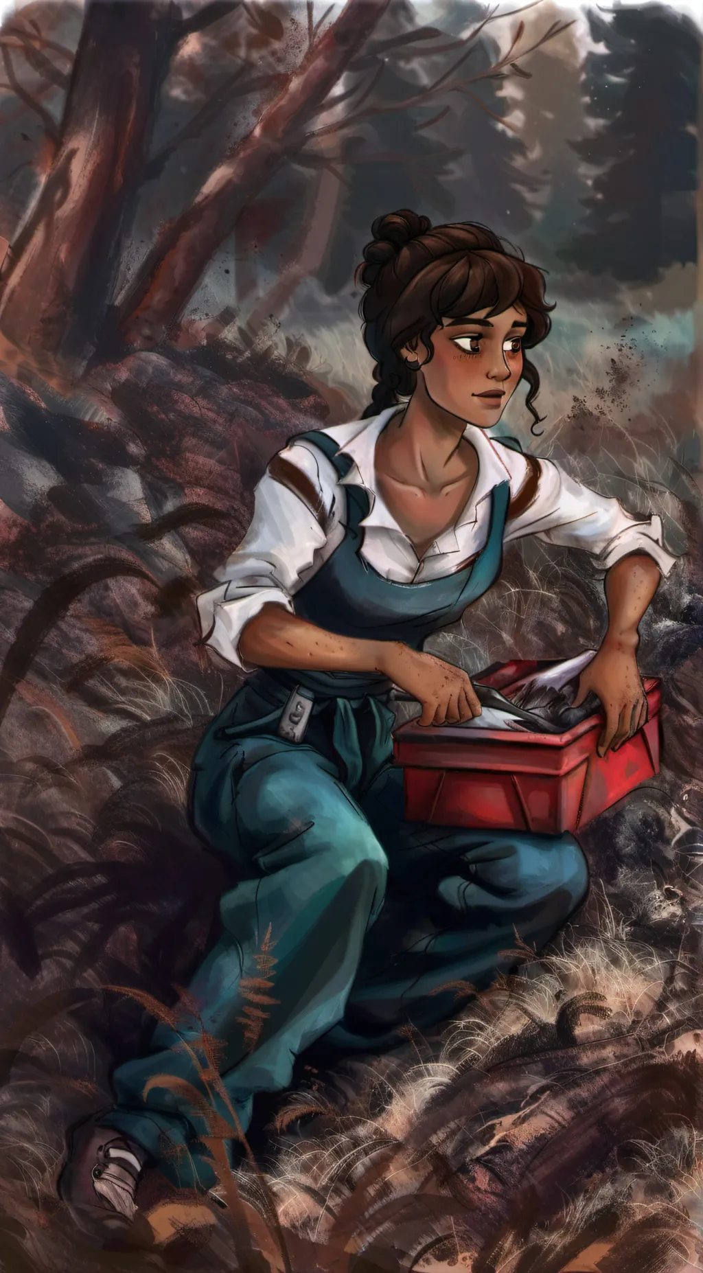 ai character: Esperanza Valdez  background