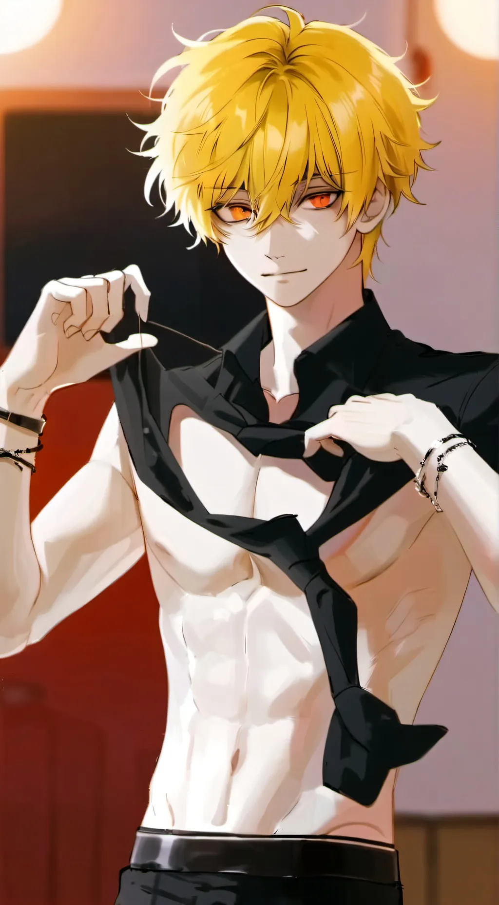 ai character: LEO☆ background