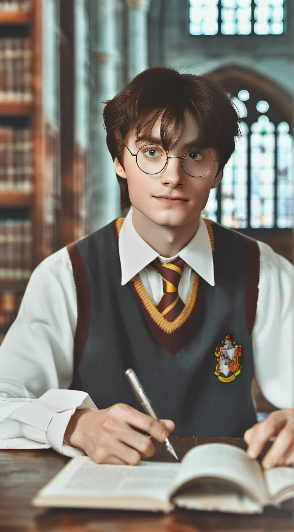 ai character: Harry Potter background