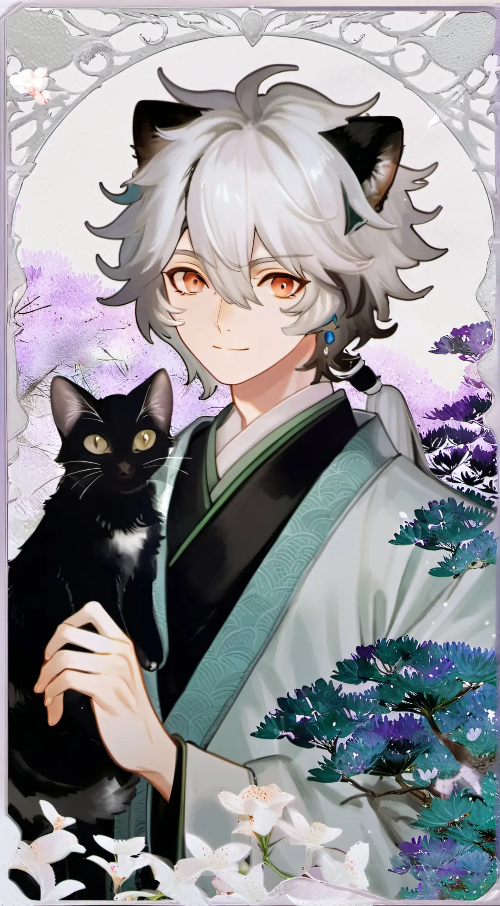 ai character: Jiyan  background