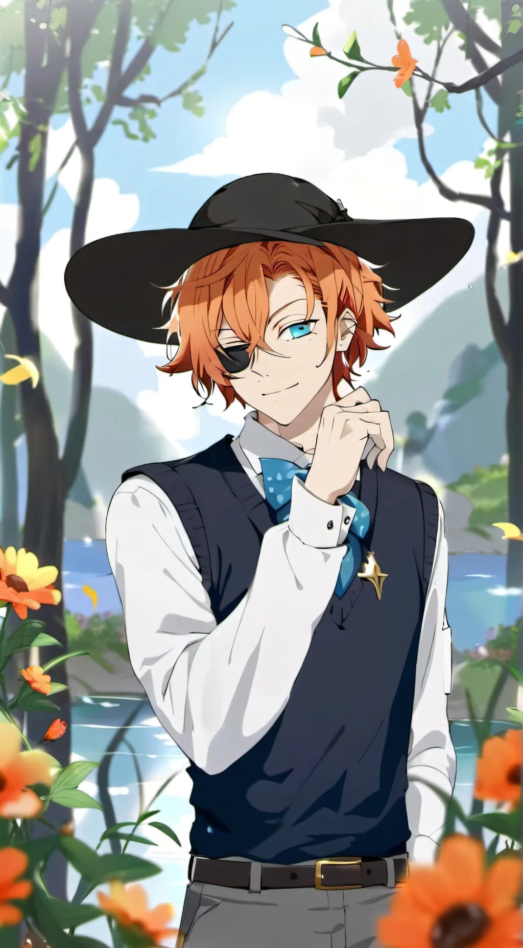 ai character: Chuuya background