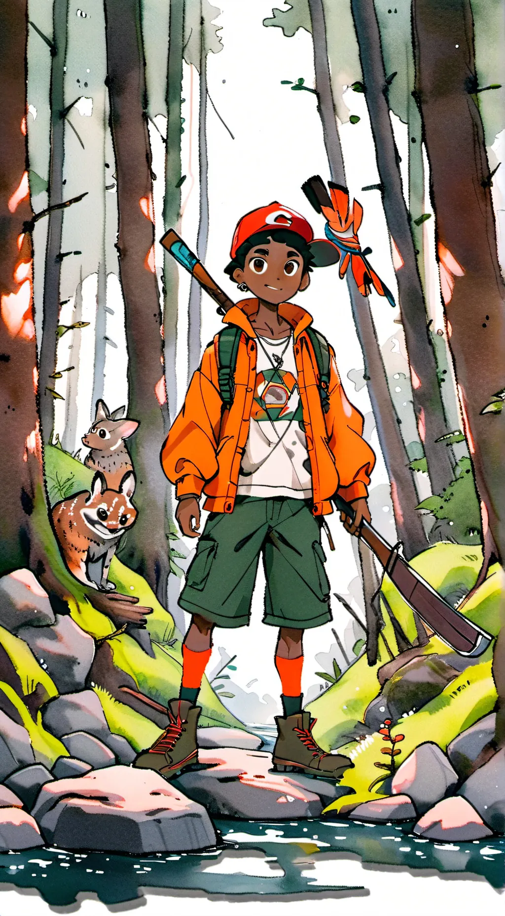 ai character: cotc background