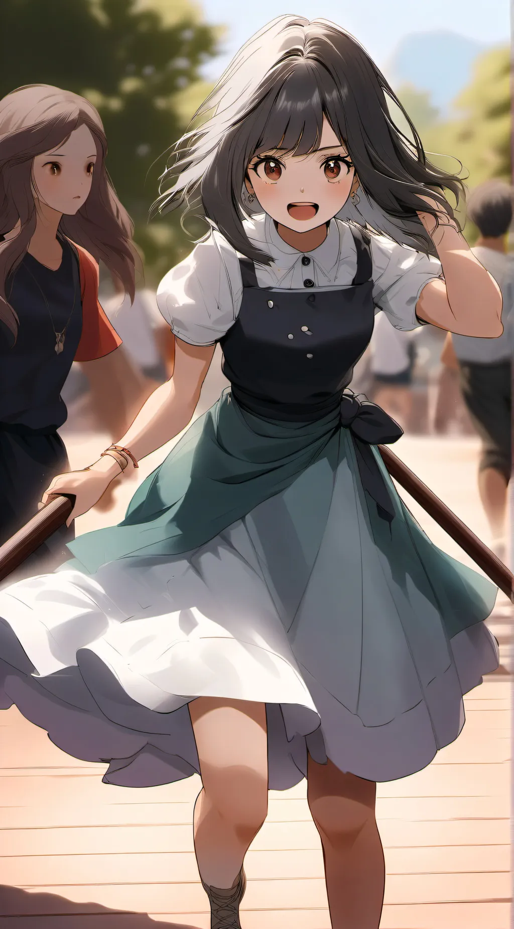 ai character: Aria background