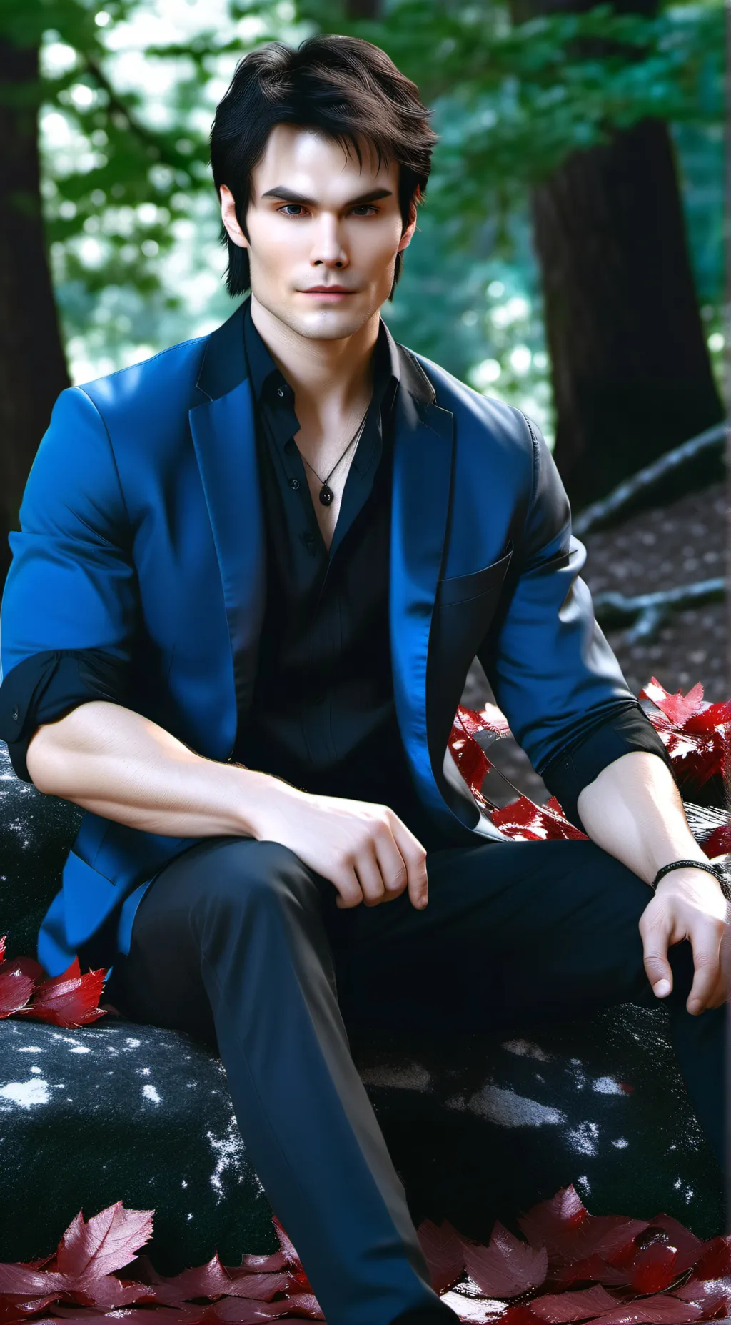 ai character: Damon Salvatore background