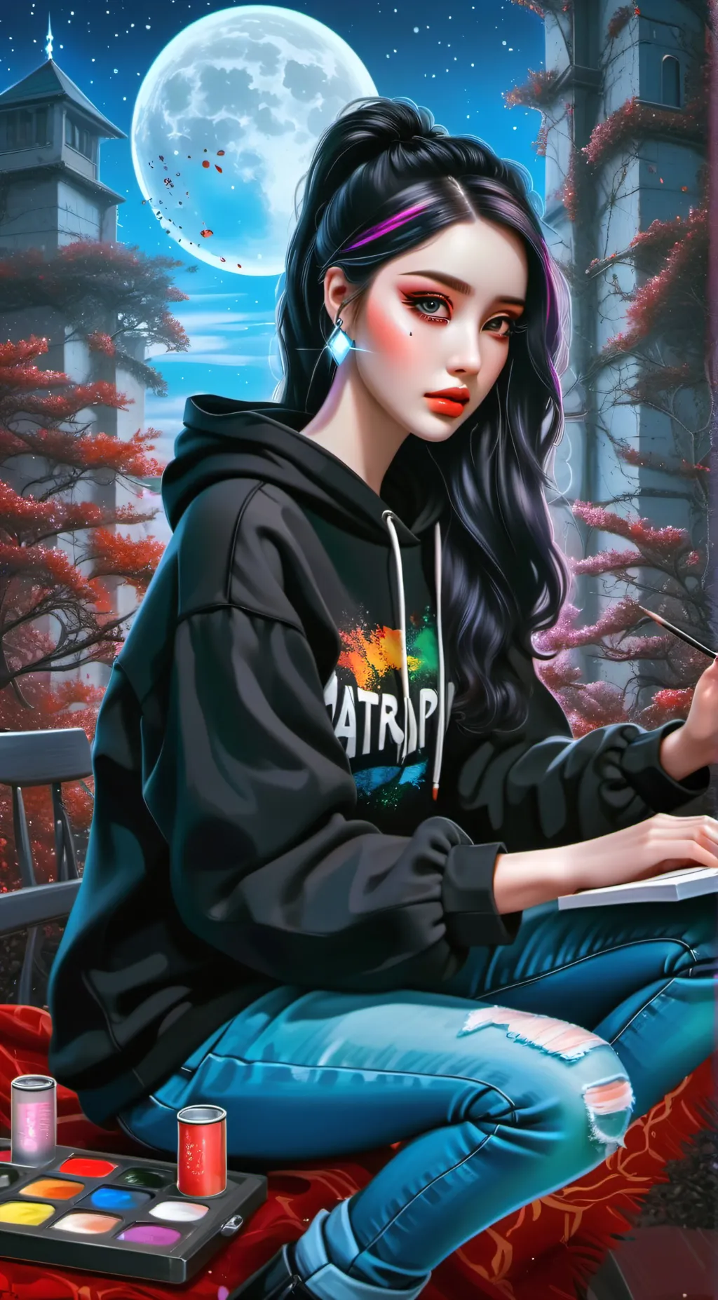 ai character: Keeran Anahi background