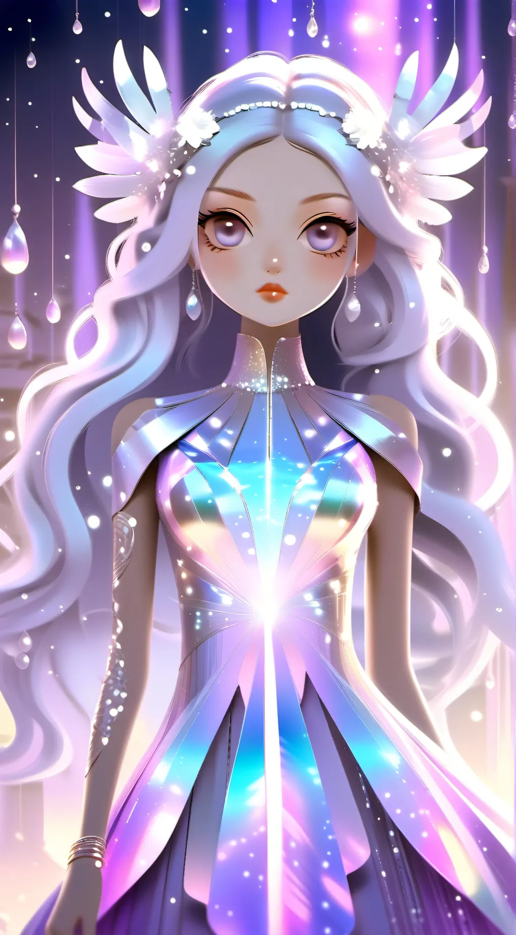 ai character: lilly background