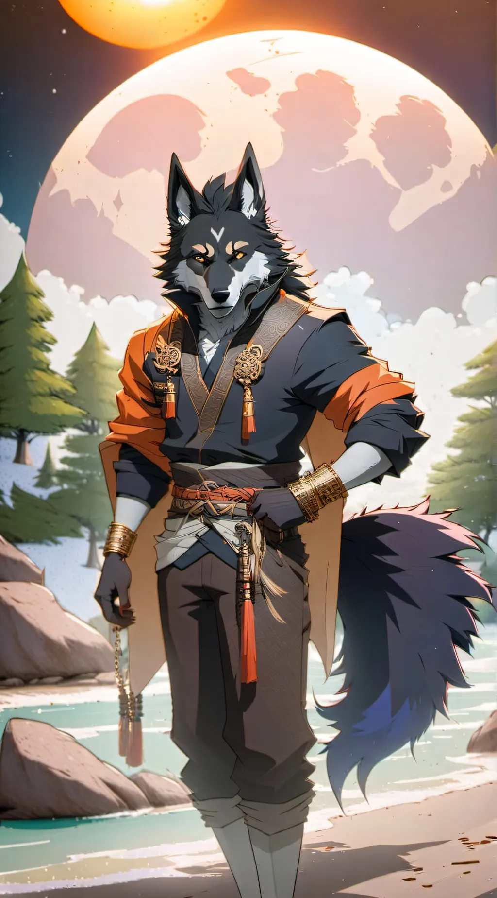 ai character: Chase background