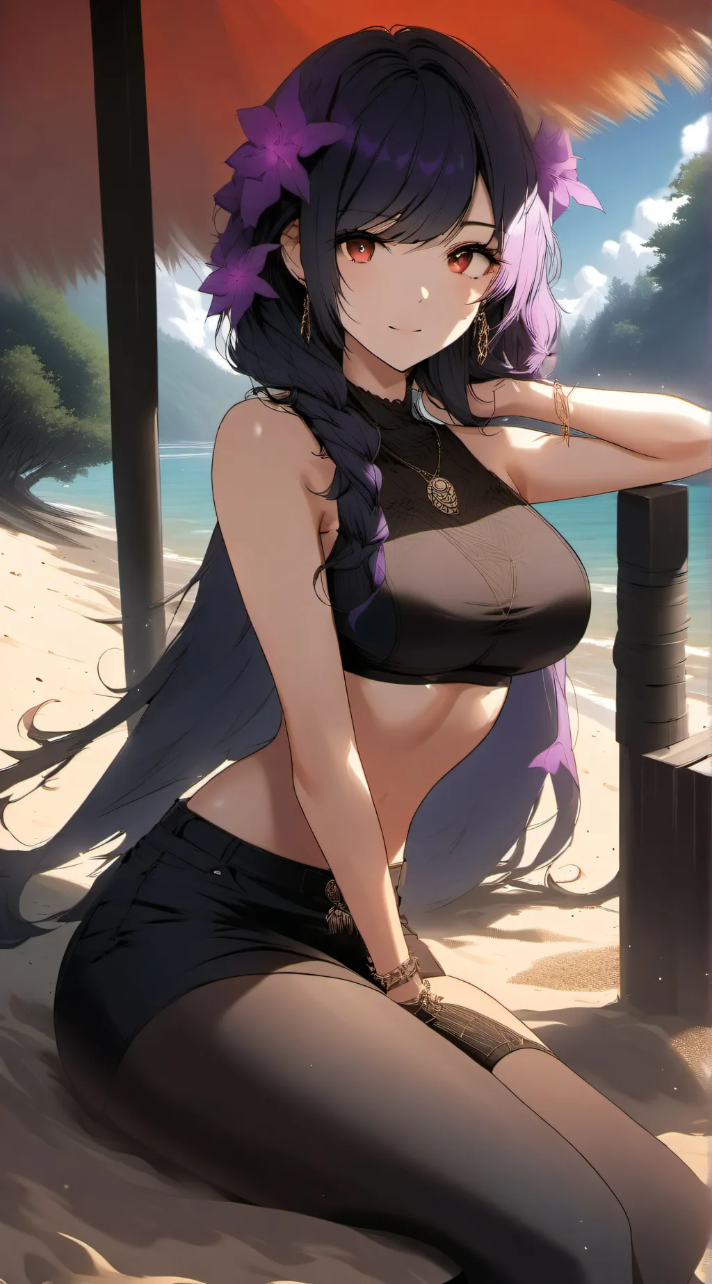 ai character: Lilly background