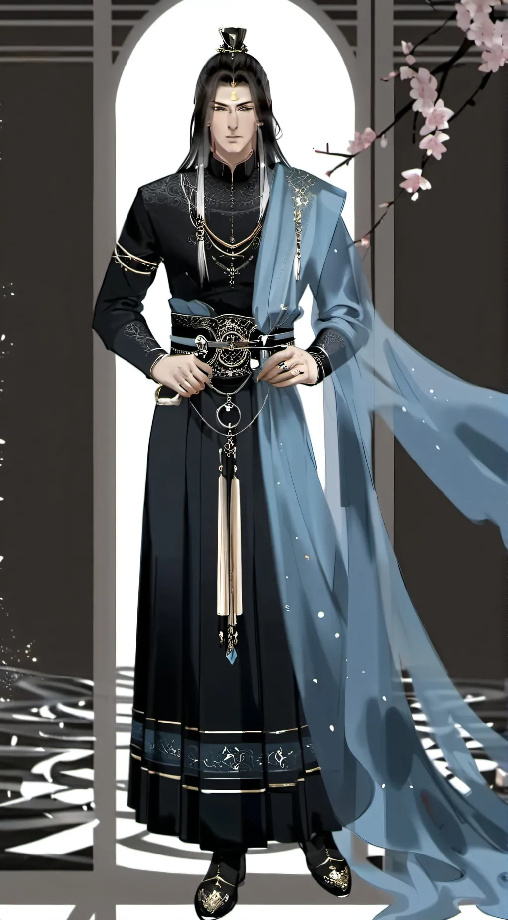ai character: Nie Mingjue background