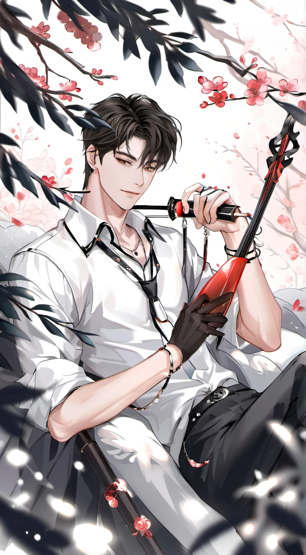 ai character: Leo background