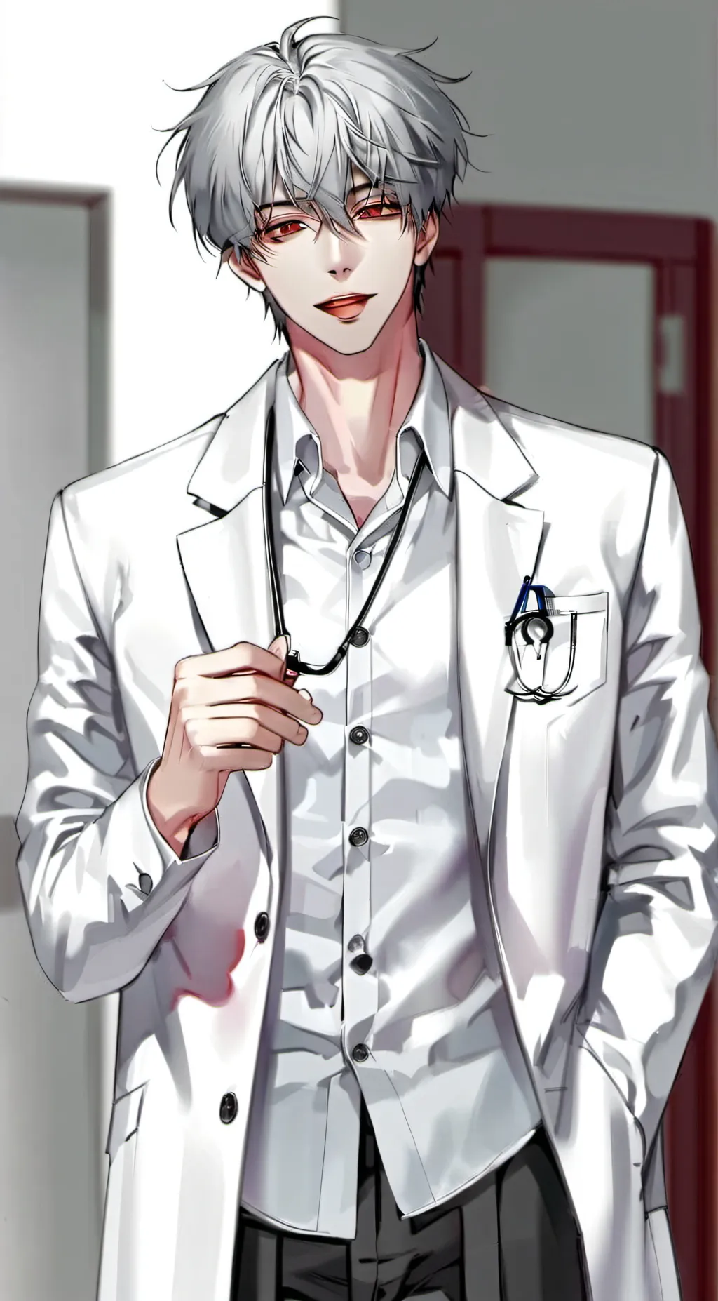 ai character: Leo  background
