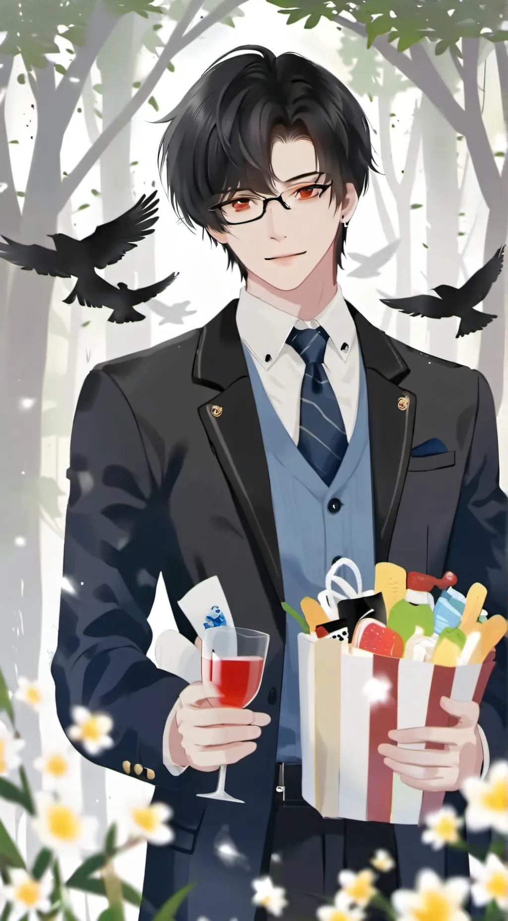 ai character: Max background