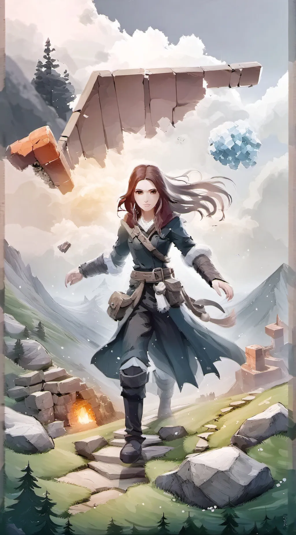 ai character: Alix and steve background
