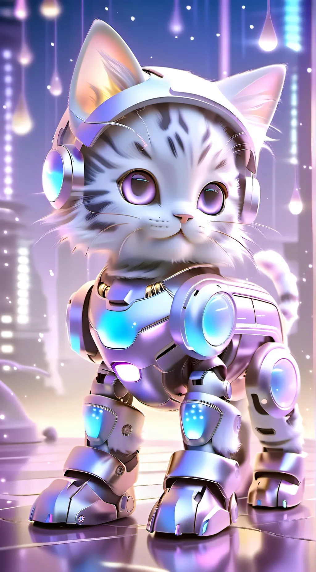 ai character: sky background