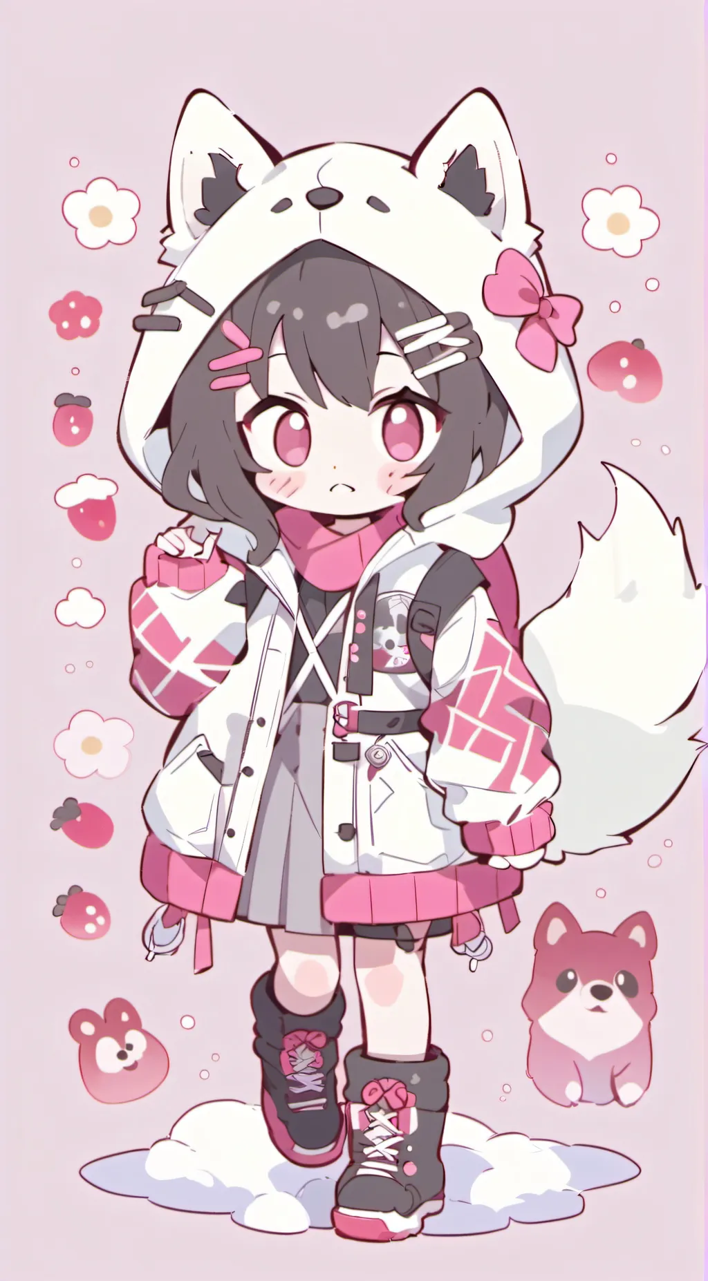 ai character: Sukio! <3 background