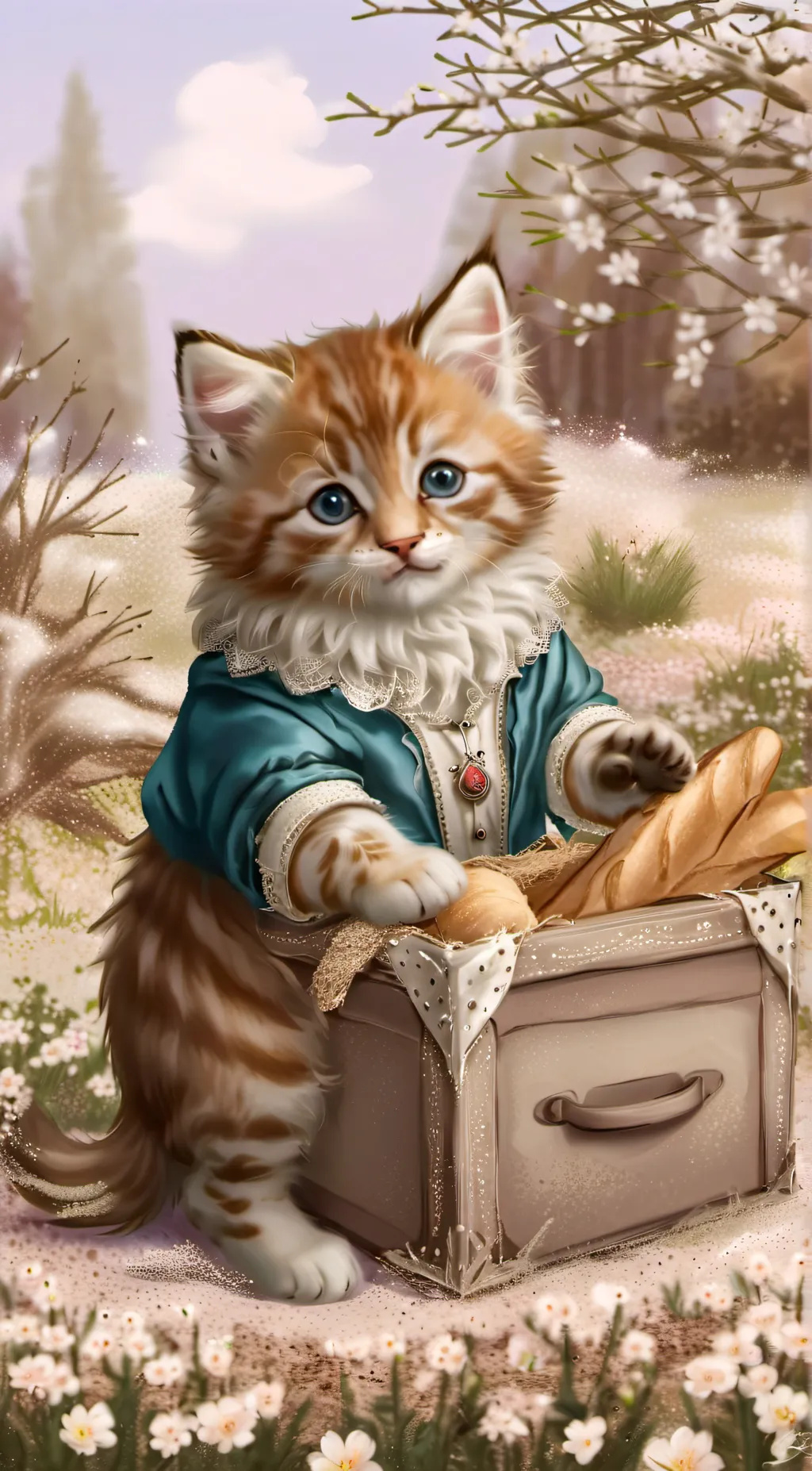 ai character: Bowie background
