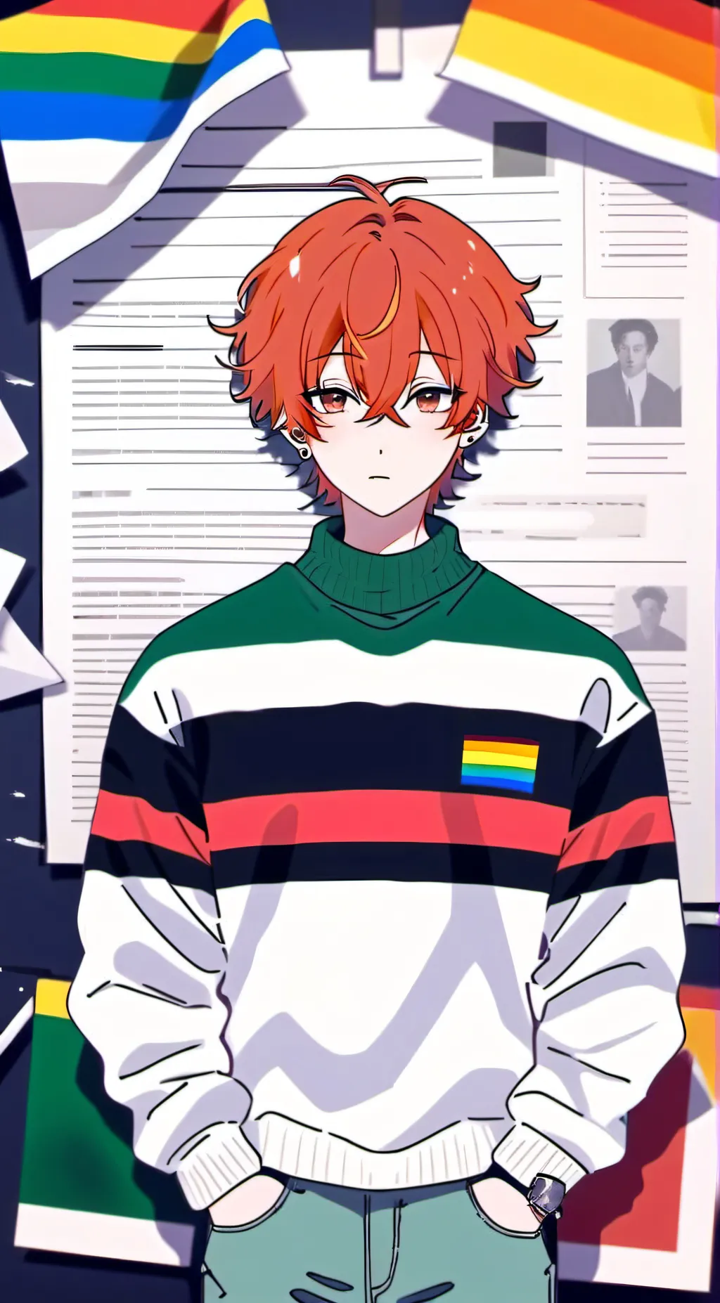 ai character: Rin background
