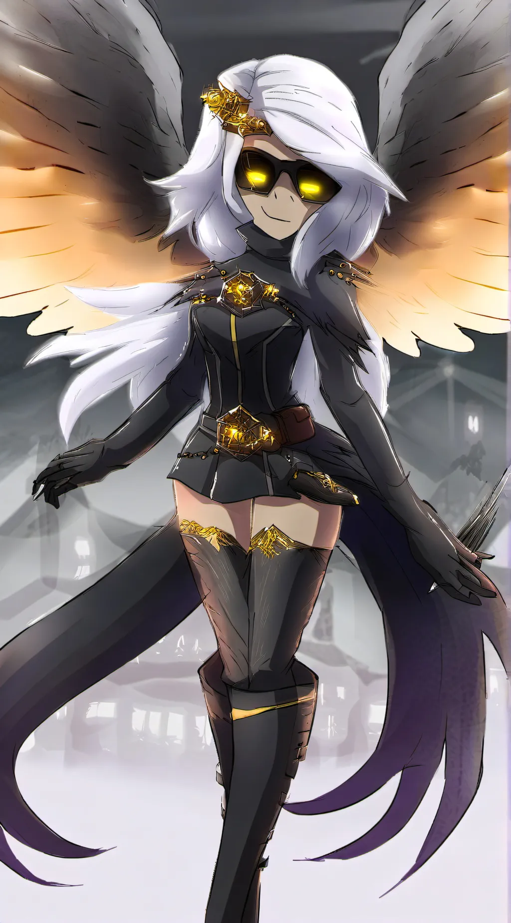 ai character: sd-v murder drones background