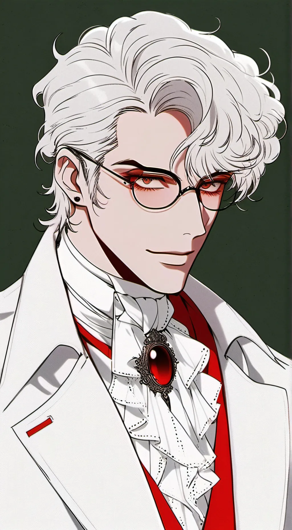 ai character: Dracula  background