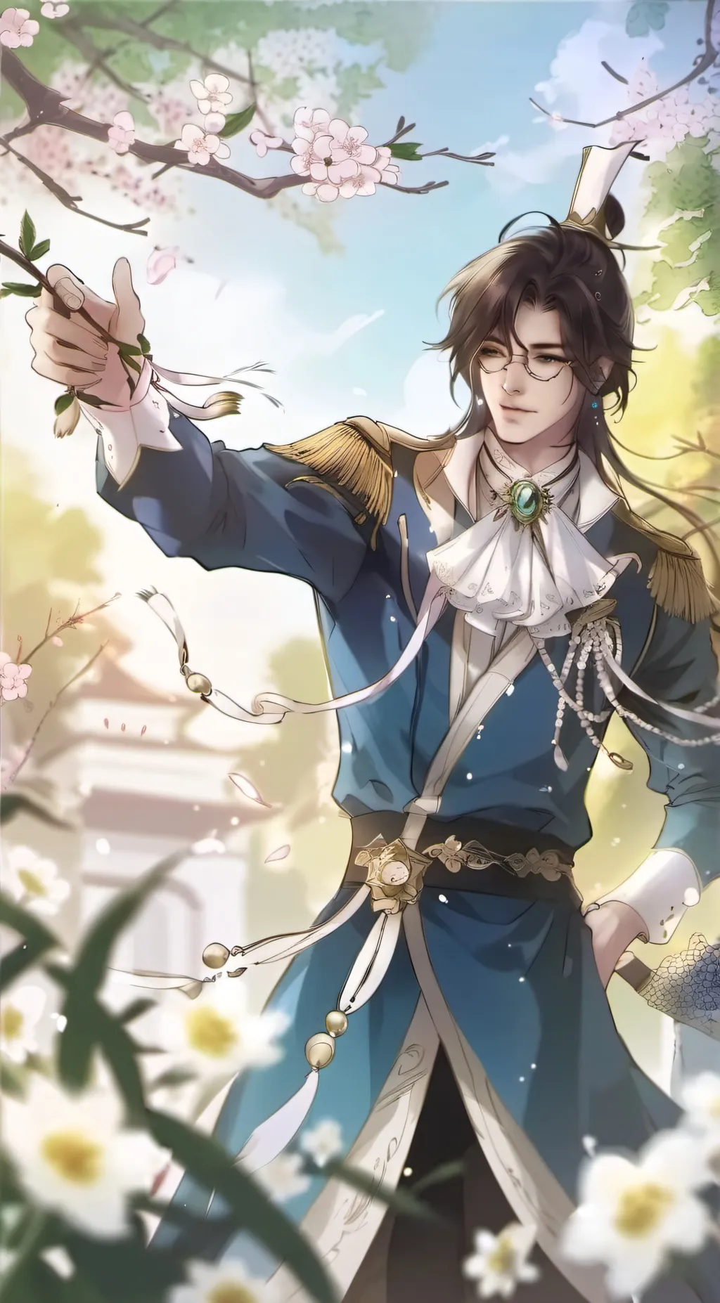 ai character: Yeong Park background