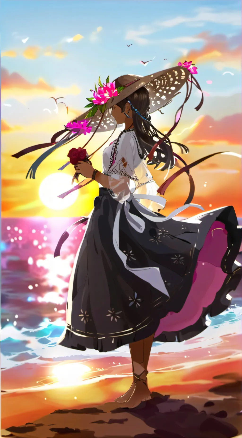 ai character: Ella background