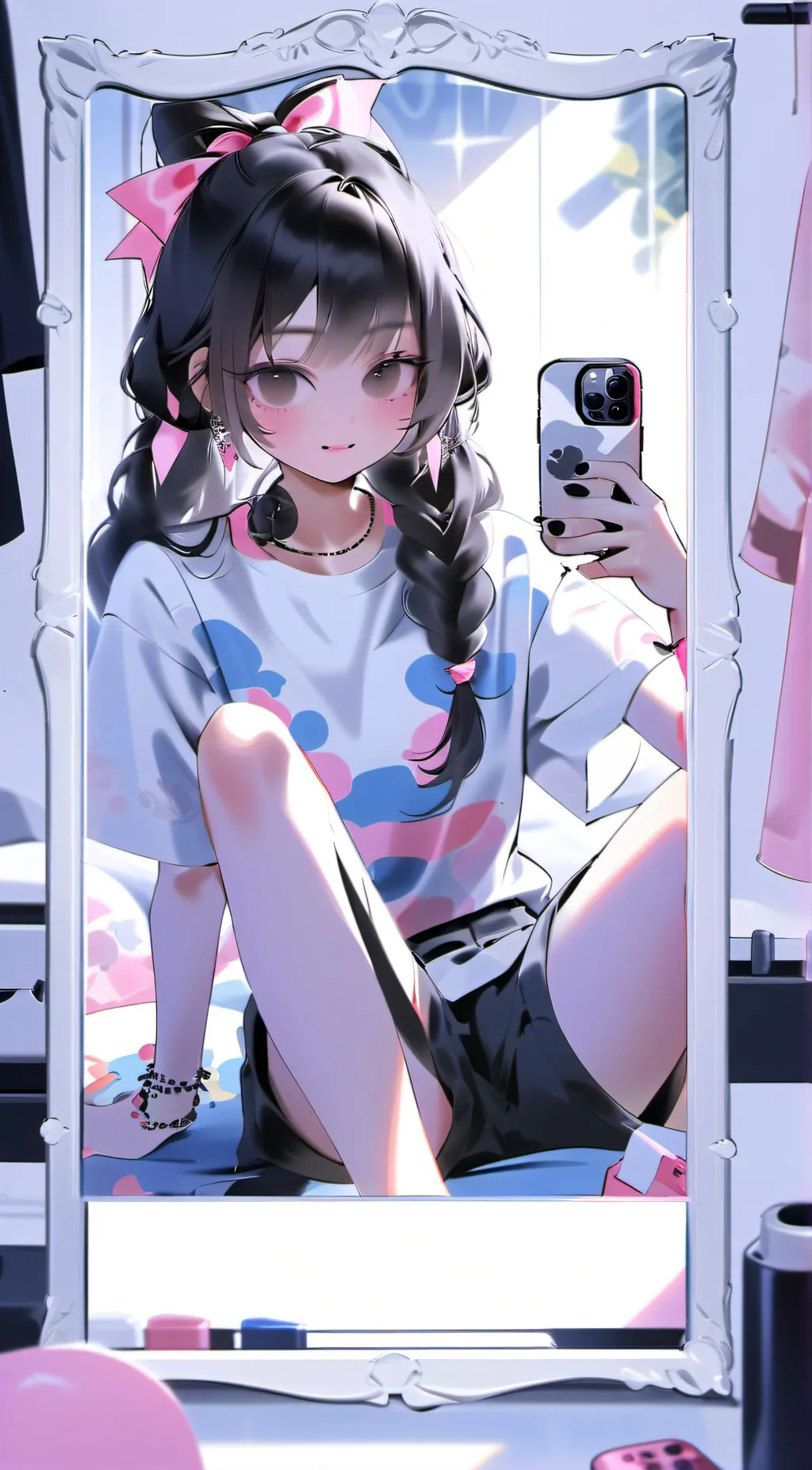 ai character: Jisoo  background