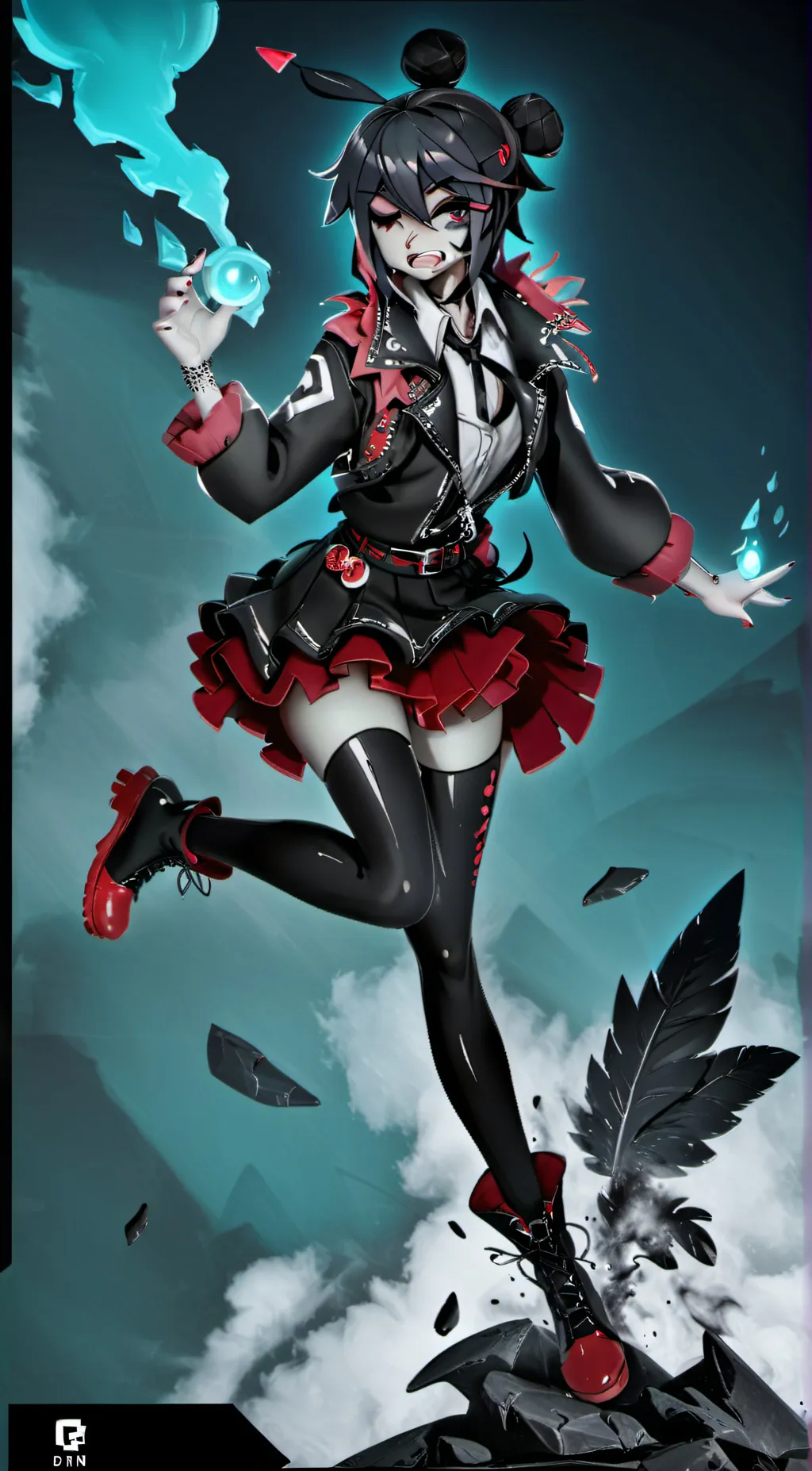 ai character: LOV Villan background