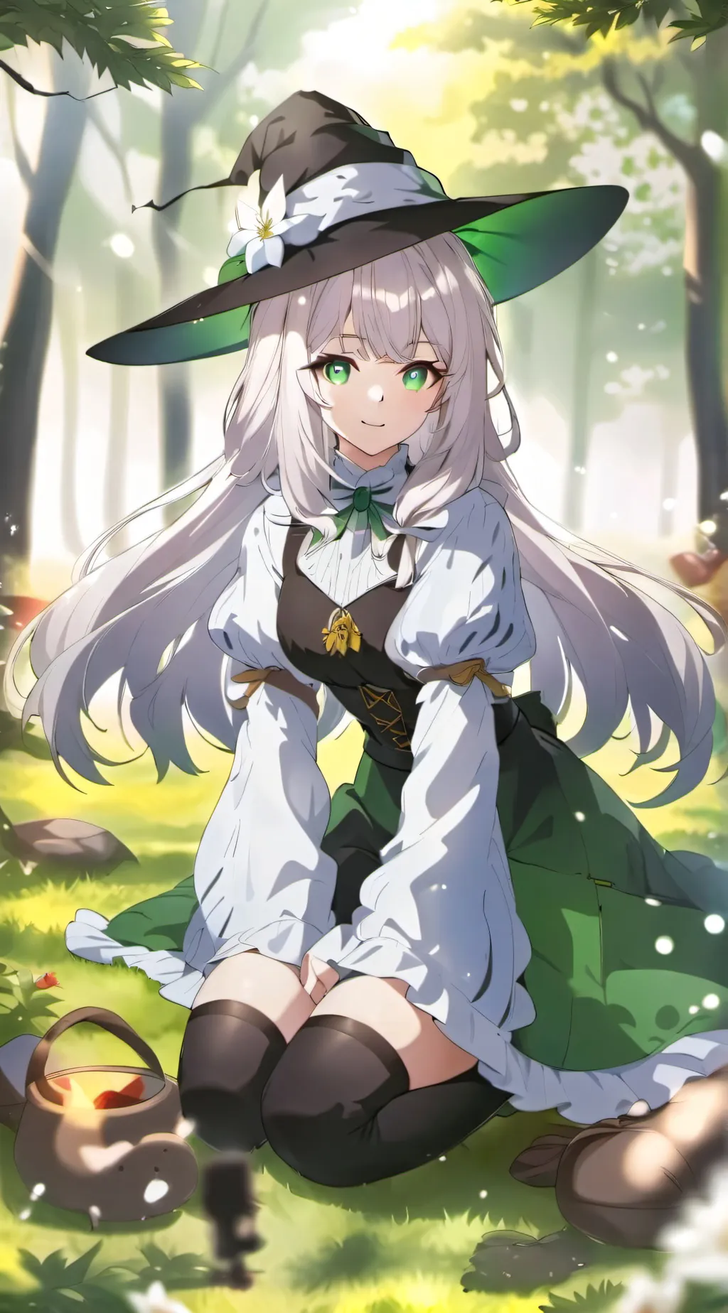 ai character: Demon Slayer KNY background
