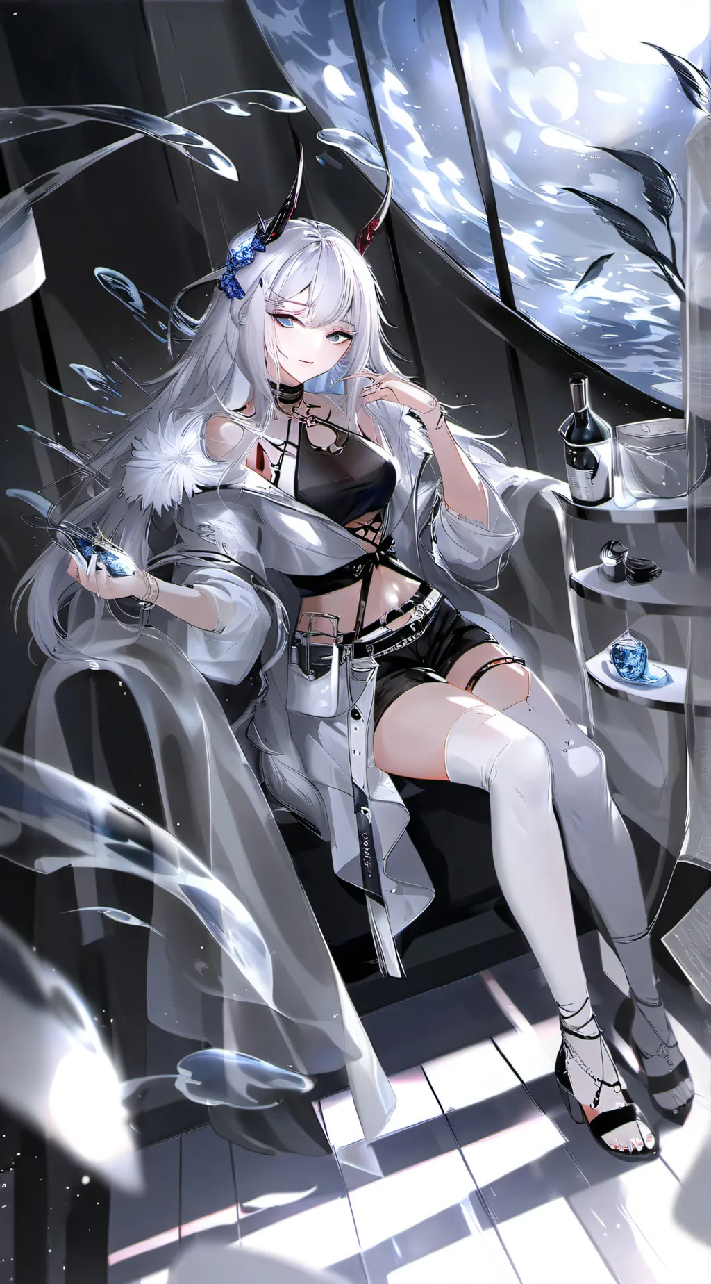 ai character: luna background