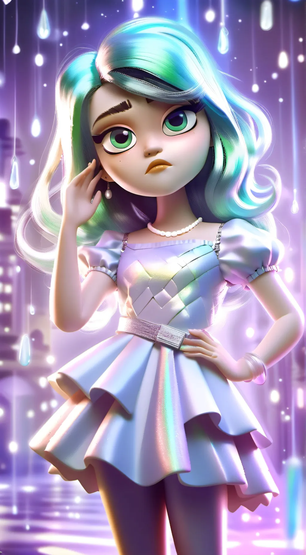 ai character: Disgust background